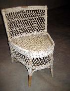 Wicker Corner Chair