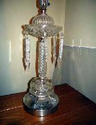 Crystal/Chrome Table Lamp