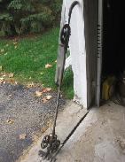  Antique Hand Crank Grass Mower