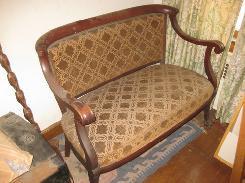 Mahogany Loveseat