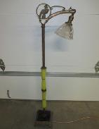  Onyx & Brass Cast Bridge Lamp