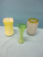 End of the Day Green Bud Vase 