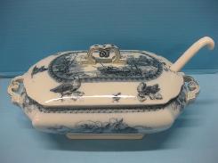 Woodland Flow Blue Tureen 
