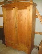 Early Butternut 2-Door Wardrobe