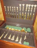  German Classical Face Sterling Flatware Set