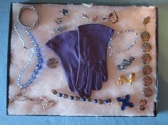 Ice Blue & Cobalt Crystal Jewelry