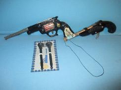Cowboy King Tin Litho Cap Gun