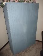 Primitive Wainscot 2-Door Cupboard
