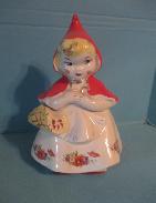 USA Little Red Riding Hood Cookie Jar