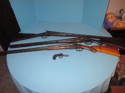  T. Parker Double Barrel 12 ga. Shotgun