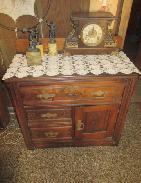 Eastlake Walnut Commode