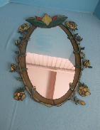 Leaded Glass Mirror