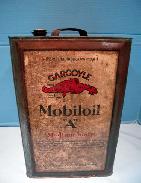 Gargoyle Mobiloil A 5 gal. Can
