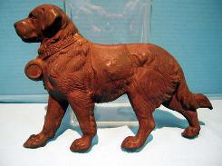 Cast Iron St. Bernard Plaque