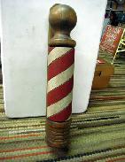 Folk Art Barber Pole