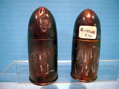 Camp Grant Rockford Silver Mortar Salt & Pepper