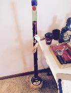 1979 45 Chianti Wine Bottle in Raffia Basket