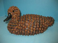 K. Kaufner Pine Cone Decoy