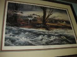  Terry Redlin 'Rushing Rapids' Print