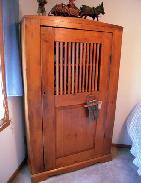   Pine Jail House Jelly Cupboard