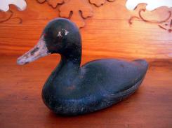 Cast Iron Black Duck Paper Weight