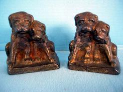 Orphans Doggie Cast Iron Bookend Set