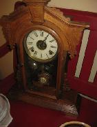 Victorian Walnut Shelf Clock