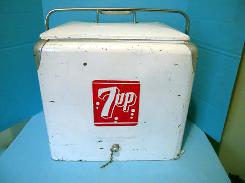 7 Up Metal Embossed Cooler