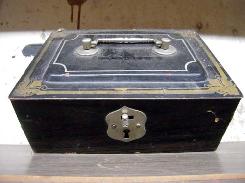 Early Steel Lock Box