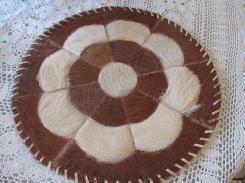 Leather Cow Hide Table Mats