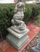   Golden Retriever Concrete Outdoor Statue