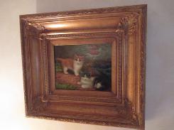  Kittens Oil on Hardboard