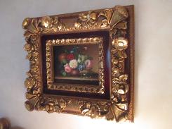 Bengali Floral Oil on Harboard