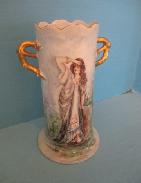 Austrian Portrait Vase