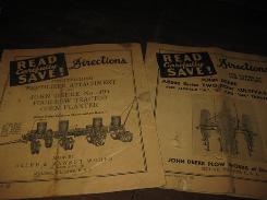 JD No. 226 Two-Row Mounted Corn Picker Book