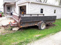2002 H&H 5' x 12' Utility Trailer