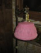 Art Deco Brass and Onyx Floor Lamp