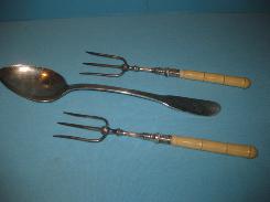 Gorham Presentation Silver Serving Spoon