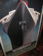 Normandie C. G. Transatlantique Poster 