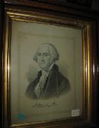 George Washington Etching 