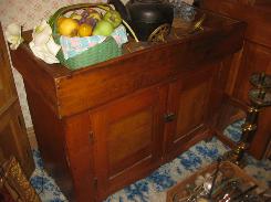 Primitive Pine Dry Sink 