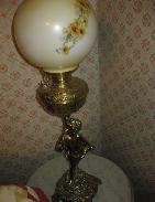  Classical Cupid Parlor Lamp 