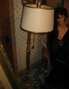 Ornate Iron Floor Lamps 