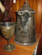 Silver Figural Coffee Containers