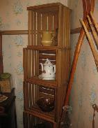 Wooden Slat Crates 