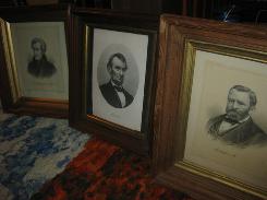 Presidential Wall Portrait Etchings 