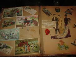 Old Victorian Scrap Book