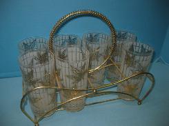 Gold Maple Leaf Lemonade Set