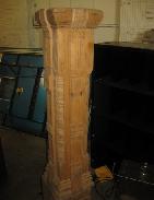 Victorian Oak Stairway Post