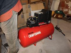New Craftsman 4 HP Air Compressor
